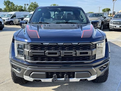 2023 Ford F-150 Raptor | Pano Sunroof | 17"Bead-Lock Wheels | Blue Interi