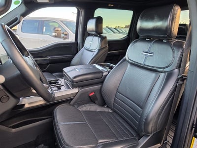 2024 Ford F-150 Platinum Hybrid | Pano Roof | 7.2KW Pro Power Onboard | 360