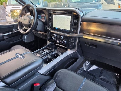 2024 Ford F-150 Platinum Hybrid | Pano Roof | 7.2KW Pro Power Onboard | 360