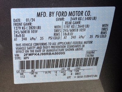2024 Ford Edge SEL | Pano Roof | AWD