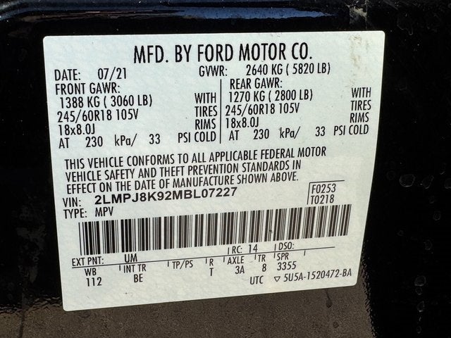 2021 Lincoln Nautilus Reserve | Pano Roof | Wireless CarPlay | AWD