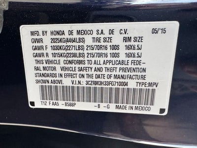 2015 Honda CR-V LX | Well Mantained