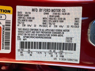 2024 Ford Bronco Sport Outer Banks | Tech Pkg | 4X4 | Tow Pkg
