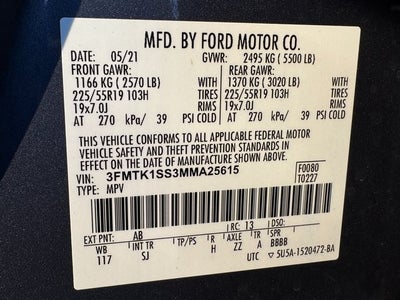 2021 Ford Mustang Mach-E Select