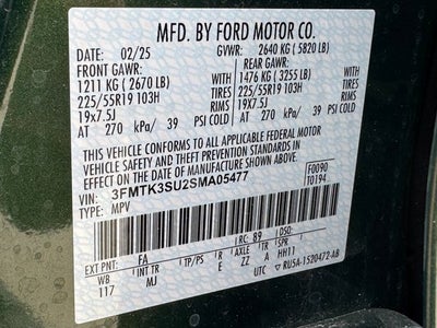 2025 Ford Mustang Mach-E Premium | Extended Range | AWD | Pano Sunroof