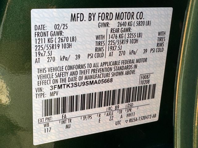 2025 Ford Mustang Mach-E Premium | Fixed Pano Roof | 88kWh Battery | AWD