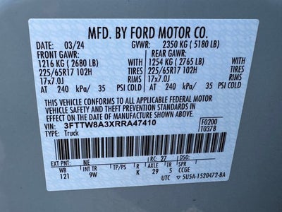 2024 Ford Maverick XL | Hybrid | Clean One Owner