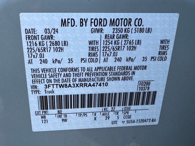 2024 Ford Maverick XL | Hybrid | Clean One Owner