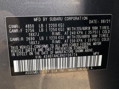 2022 Subaru Outback Limited