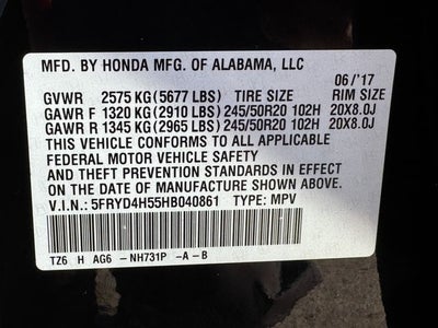 2017 Acura MDX 3.5L SH-AWD w/Technology Package