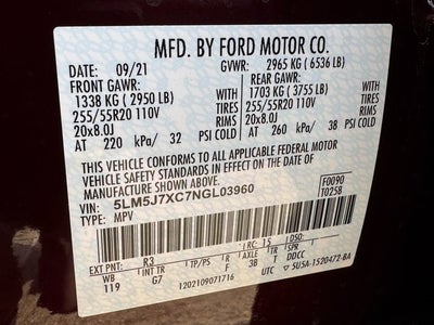 2022 Lincoln Aviator Reserve | Luxury Pkg. | Elements Pkg. + | AWD