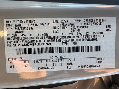 2023 Lincoln Corsair Reserve | Pano Sunroof | Heated/Cooled Seats | Jet Pkg