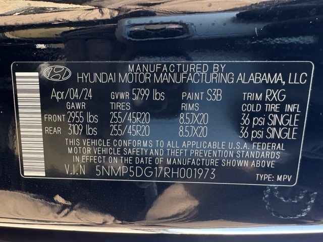 2024 Hyundai Santa Fe Hybrid Calligraphy Pano Sunroof | Bose Sound | AWD