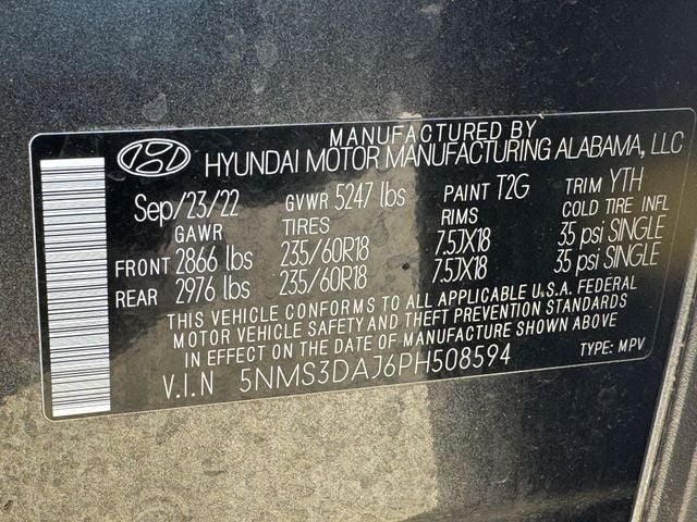 2023 Hyundai Santa Fe SEL | Premium Pkg | Pano Sunroof | Harman Sound