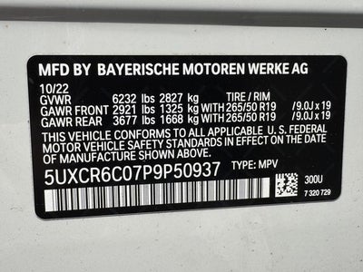 2023 BMW X5 xDrive40i | Premium Pkg | Park Assist Pkg | Heads Up Display