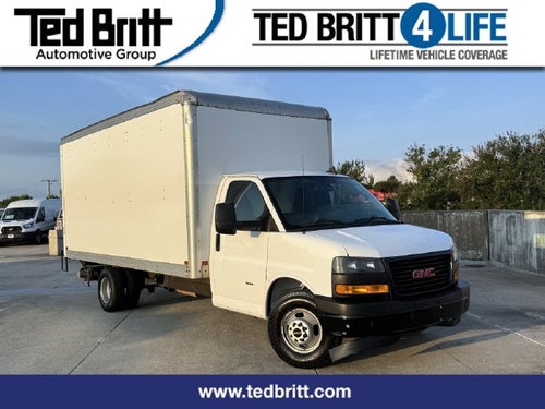 2018 GMC Savana 3500 Work Van | TransGlobal 16' Box w/ Lift Gate