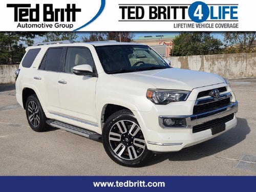 2016 Toyota 4Runner Limited | 4WD | Clean History