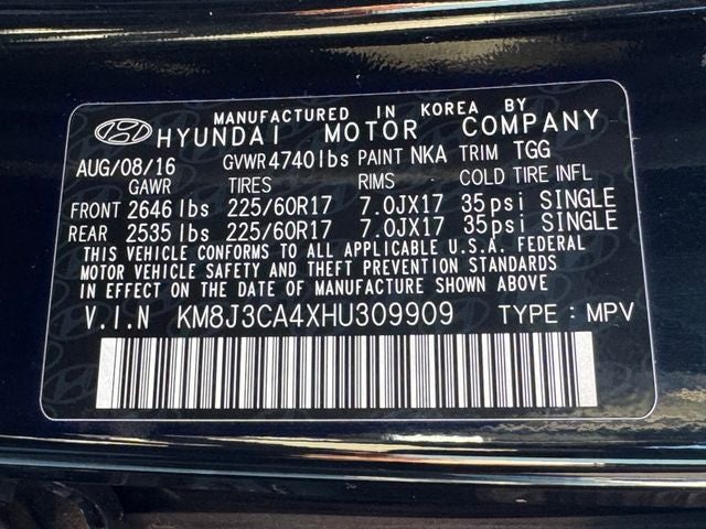 2017 Hyundai Tucson SE | Rear View Camera | AWD