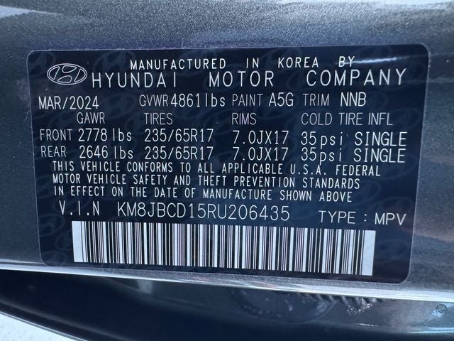 2024 Hyundai Tucson Hybrid Blue | One Owner | Clean Carfax | AWD
