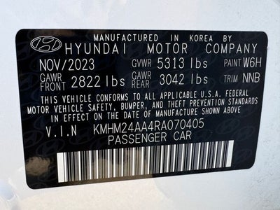 2024 Hyundai IONIQ 6 SE