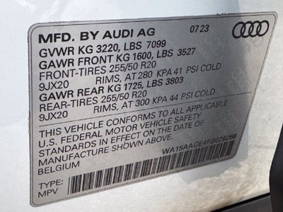 2024 Audi Q8 e-tron Premium Plus quattro