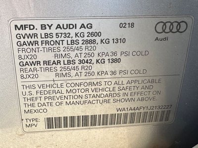2018 Audi SQ5 3.0T Premium Plus quattro
