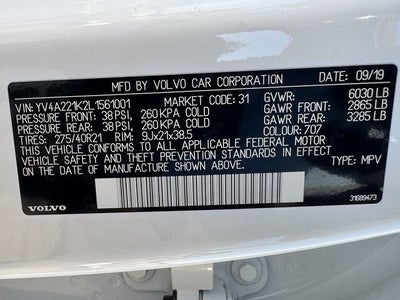 2020 Volvo XC90 T6 Momentum | Navigation | Pano Moonroof | AWD