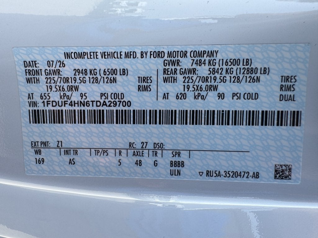 2026 Ford F-450SD DRW