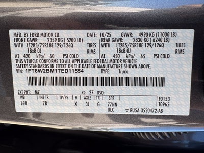 2026 Ford F-250SD Platinum