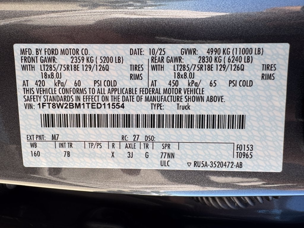 2026 Ford F-250SD Platinum