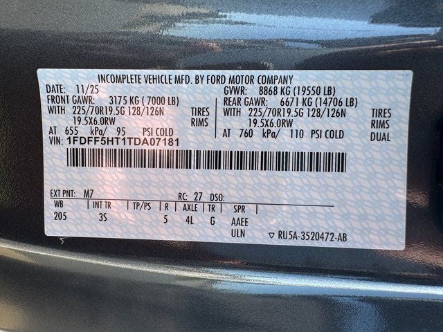 2026 Ford F-550SD XLT ROLLBACK DRW