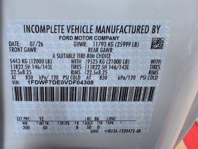 2027 Ford F-750SD Base