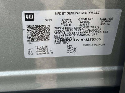 2023 Chevrolet Traverse LT Cloth w/2FL