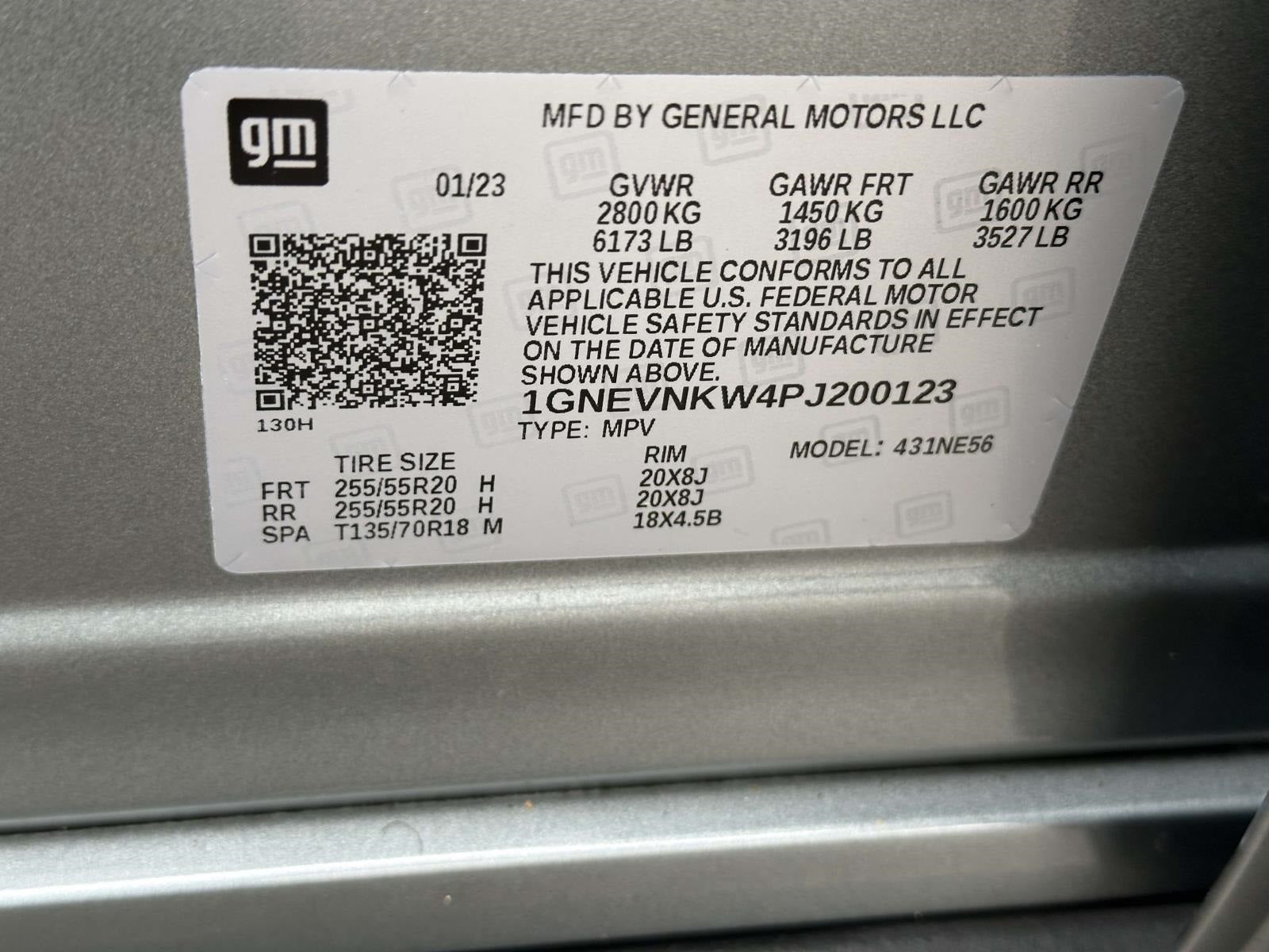 2023 Chevrolet Traverse High Country