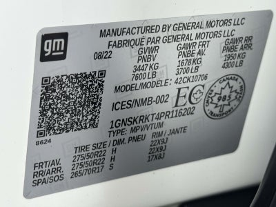 2023 Chevrolet Tahoe RST