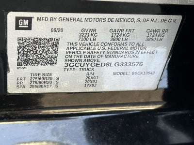 2020 Chevrolet Silverado 1500 LTZ