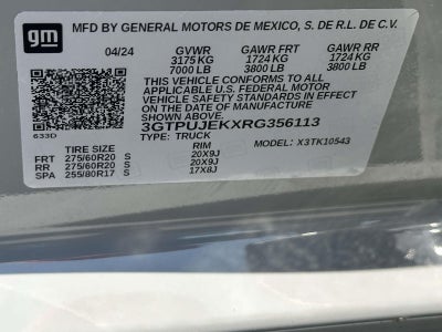 2024 GMC Sierra 1500 Elevation