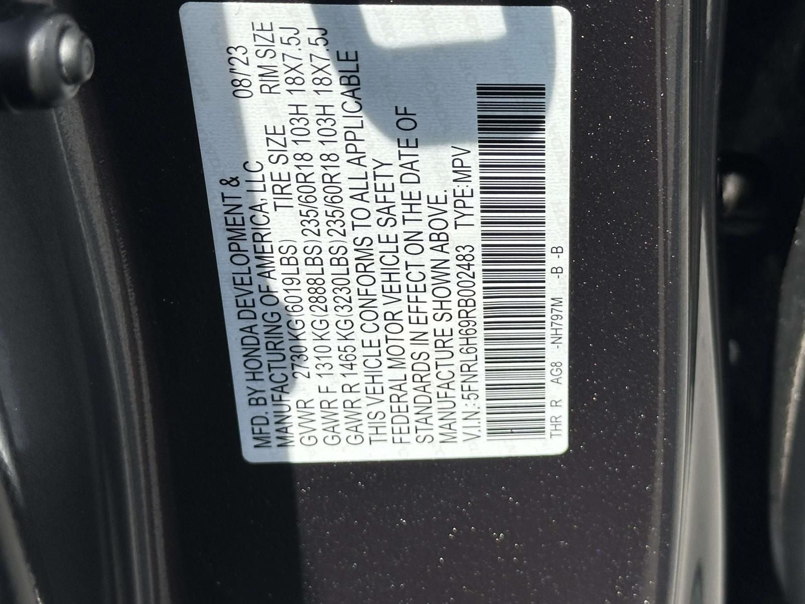 2024 Honda Odyssey EX-L
