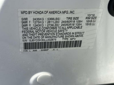 2020 Acura MDX 3.5L