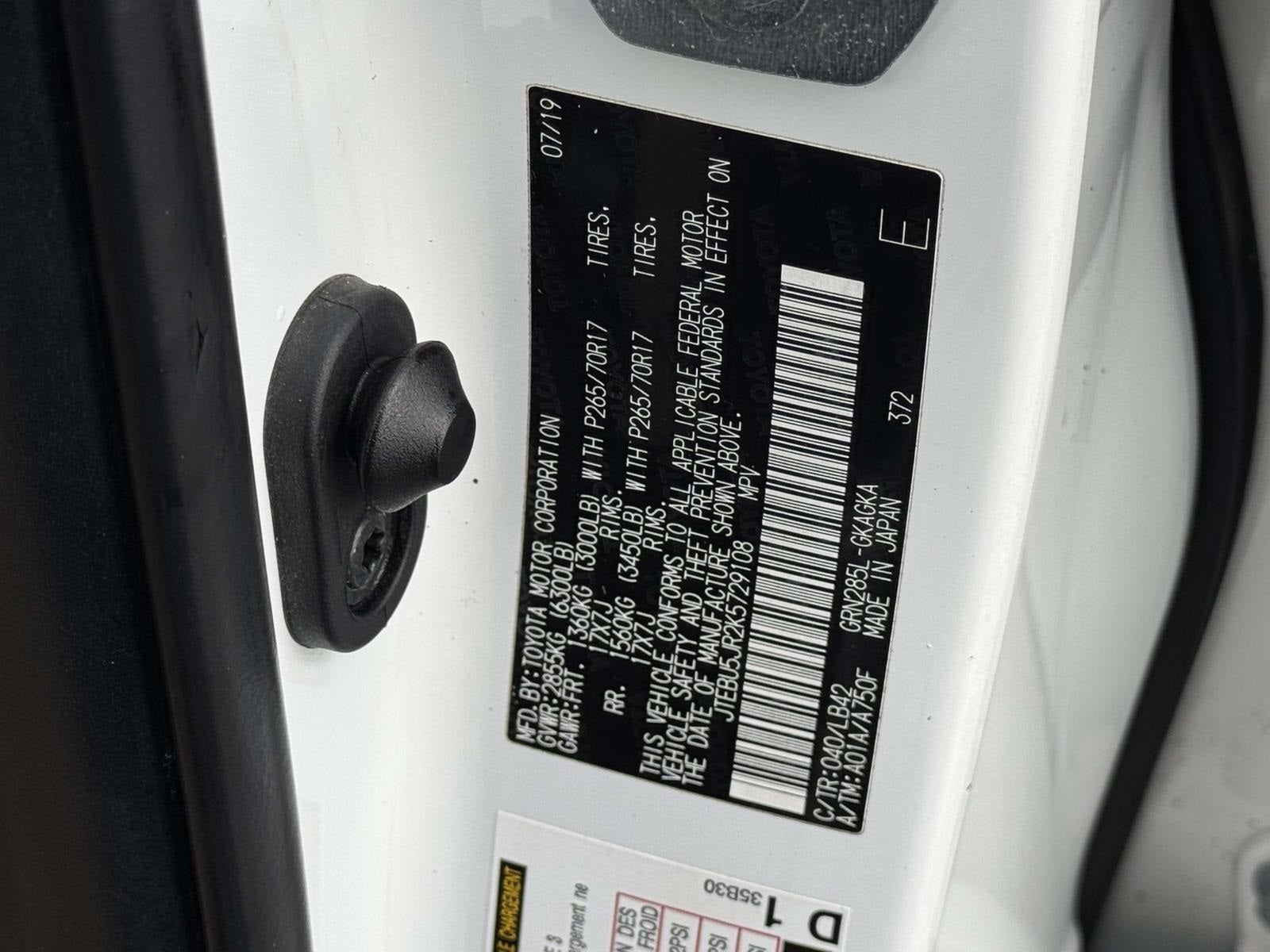 2019 Toyota 4Runner SR5 Premium