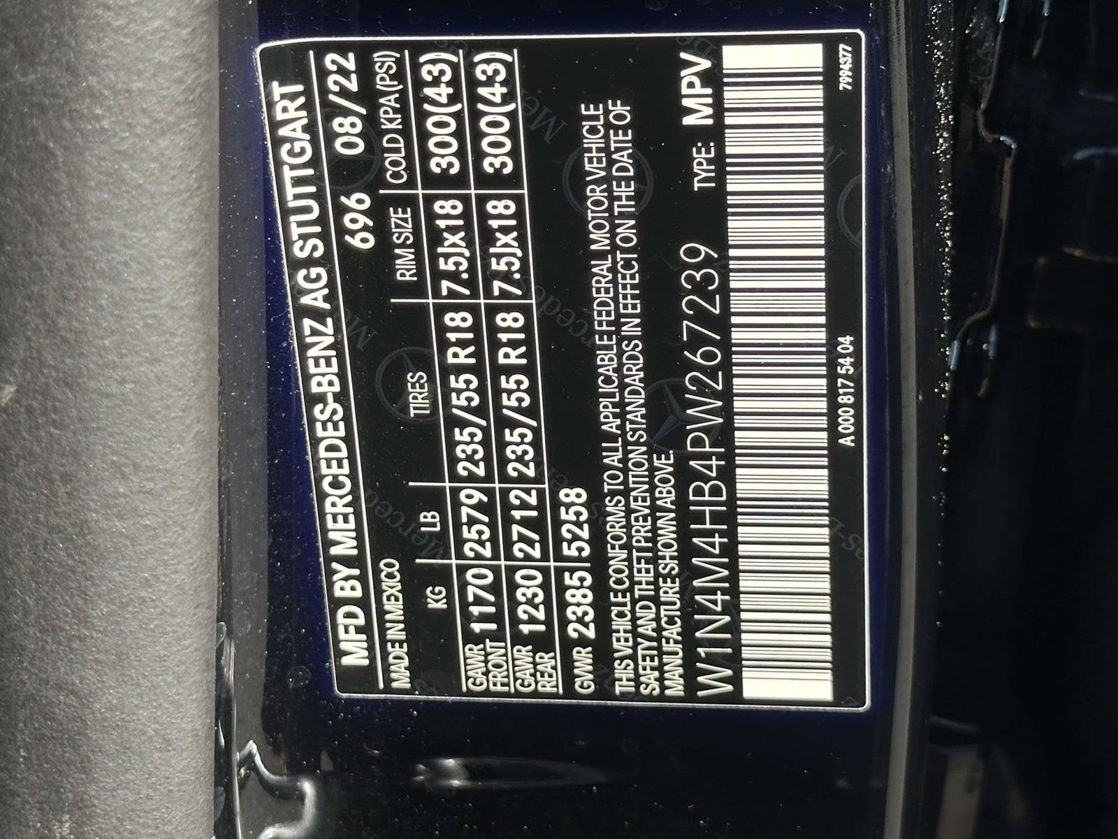 2023 Mercedes-Benz GLB GLB 250 4MATIC®