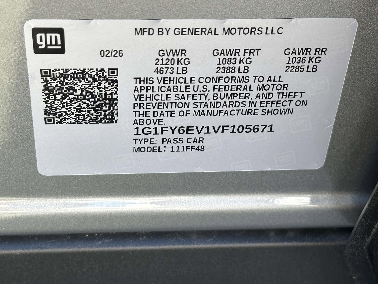 2027 Chevrolet Bolt LT
