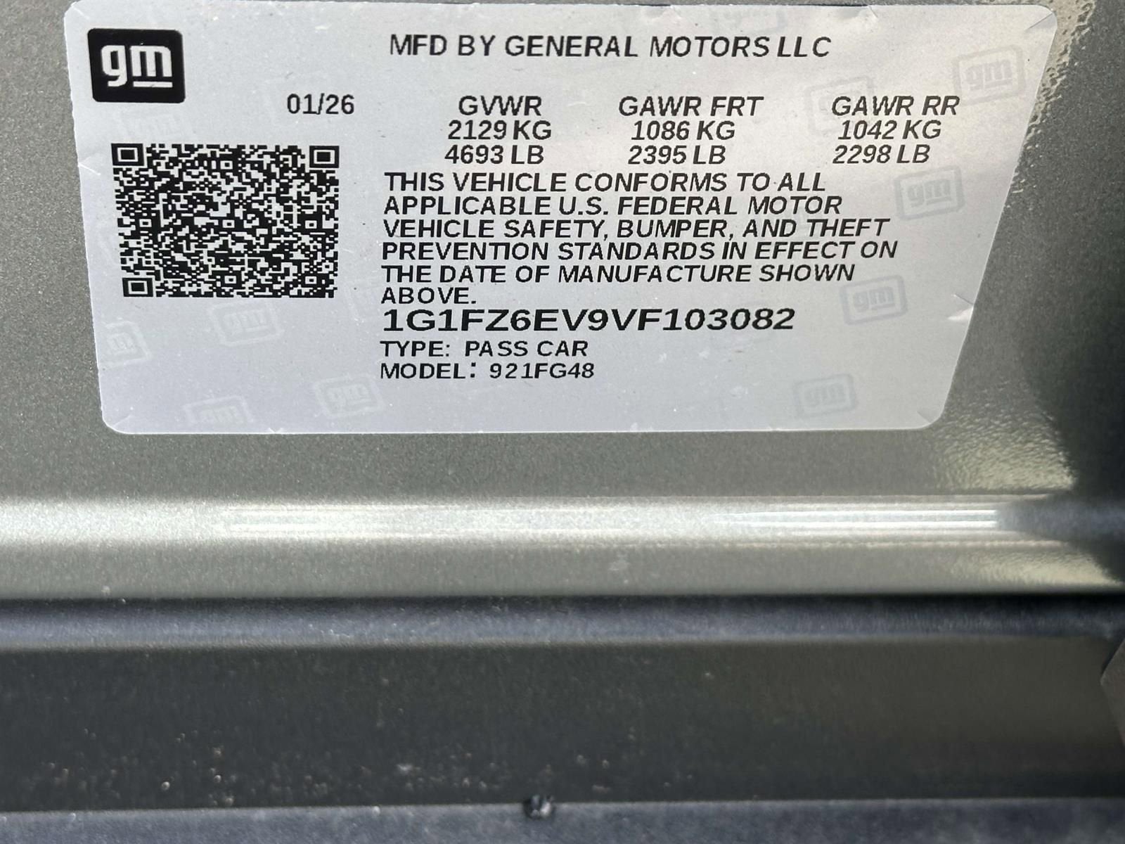 2027 Chevrolet Bolt RS