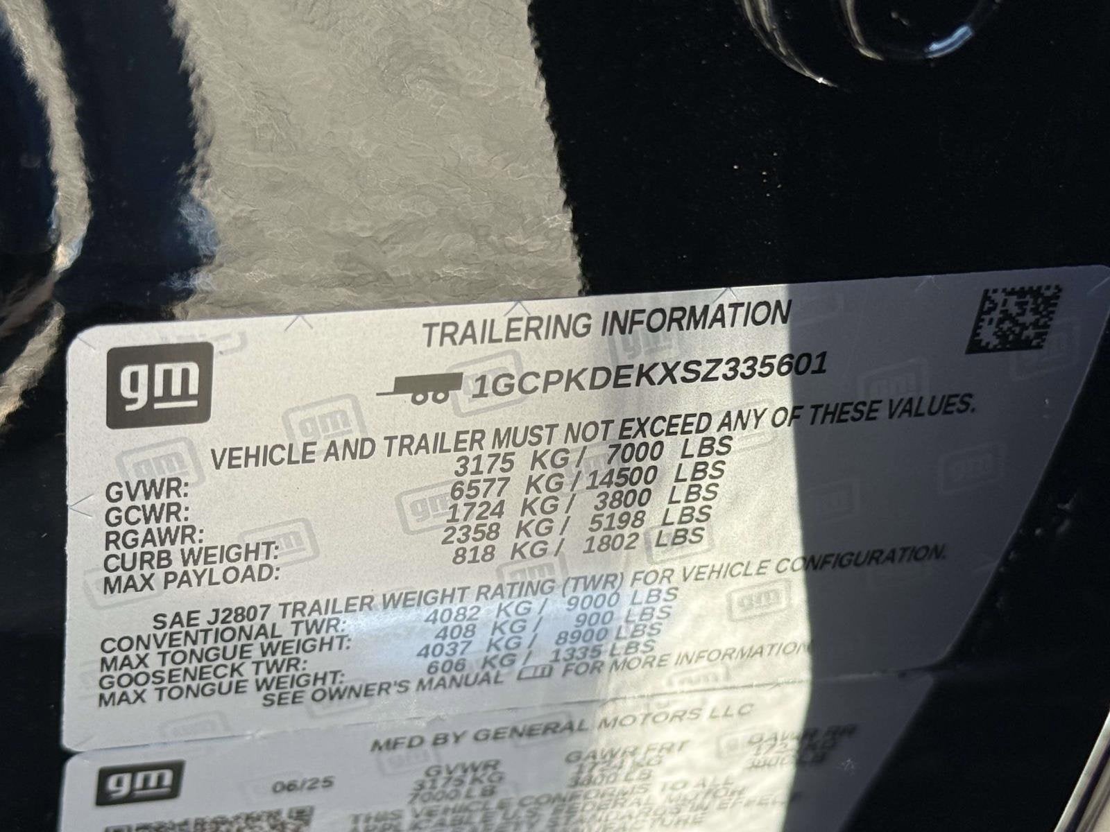 2025 Chevrolet Silverado 1500 LT