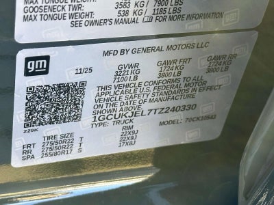 2026 Chevrolet Silverado 1500 High Country