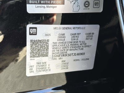 2026 Chevrolet Traverse High Country