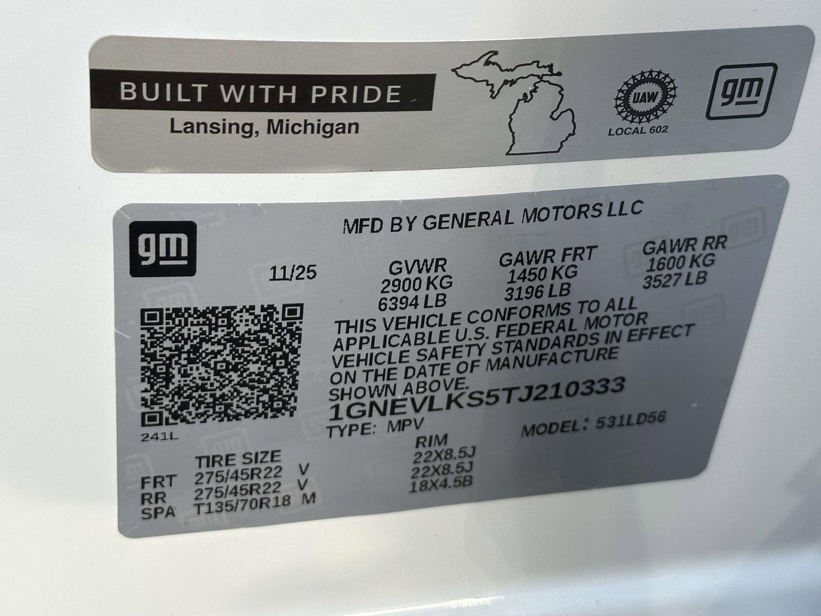 2026 Chevrolet Traverse RS