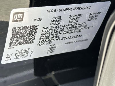 2026 Chevrolet Suburban High Country