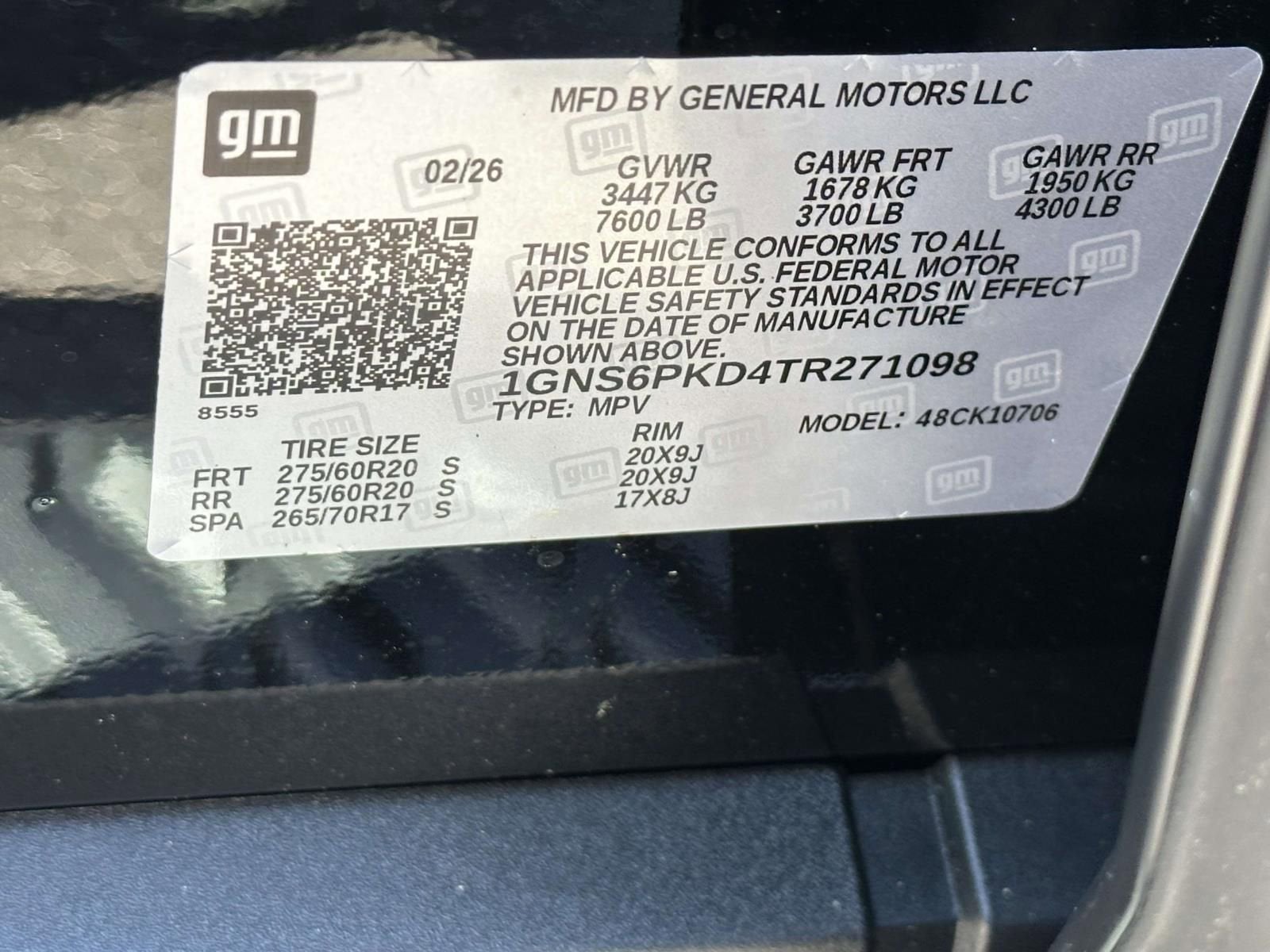 2026 Chevrolet Tahoe Z71