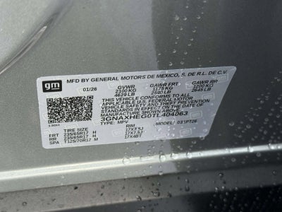 2026 Chevrolet Equinox LT